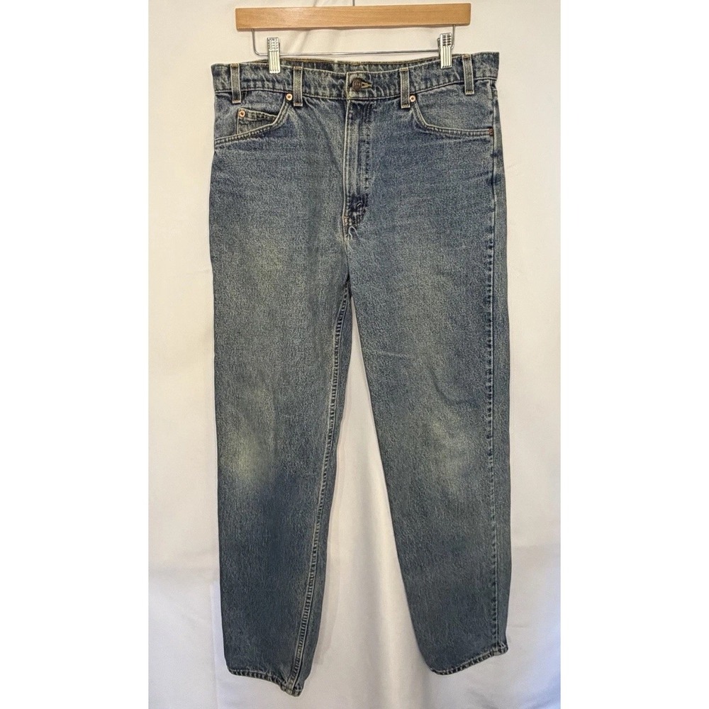 Levi's 550 Orange Tab Jeans Vintage 1997 Mens 36x34 (fit 35x33) Relaxed Fit-USA